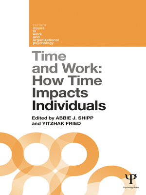 cover image of Time and Work, Volume 1